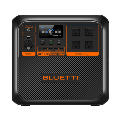 BLUETTI AC180P 1800W Portable Power Station