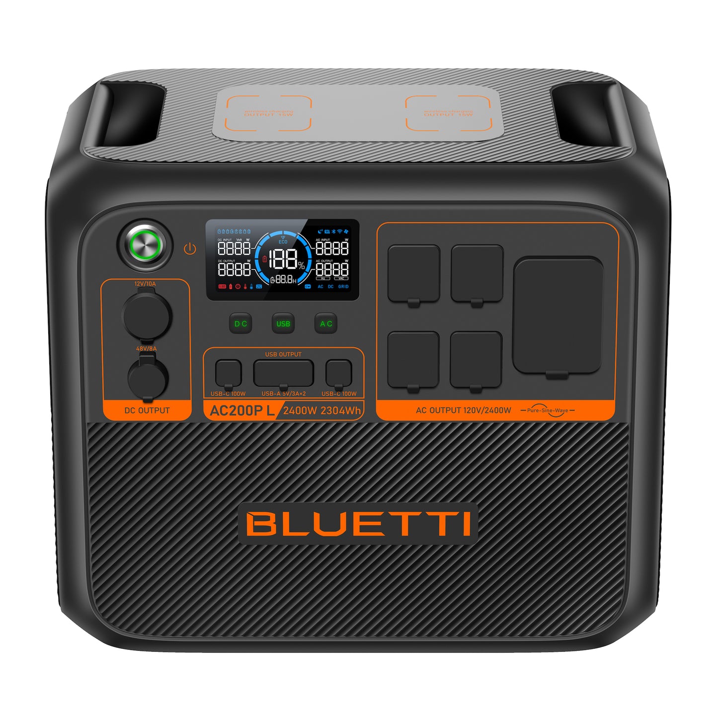 BLUETTI AC200PL 2400W Portable Power Station