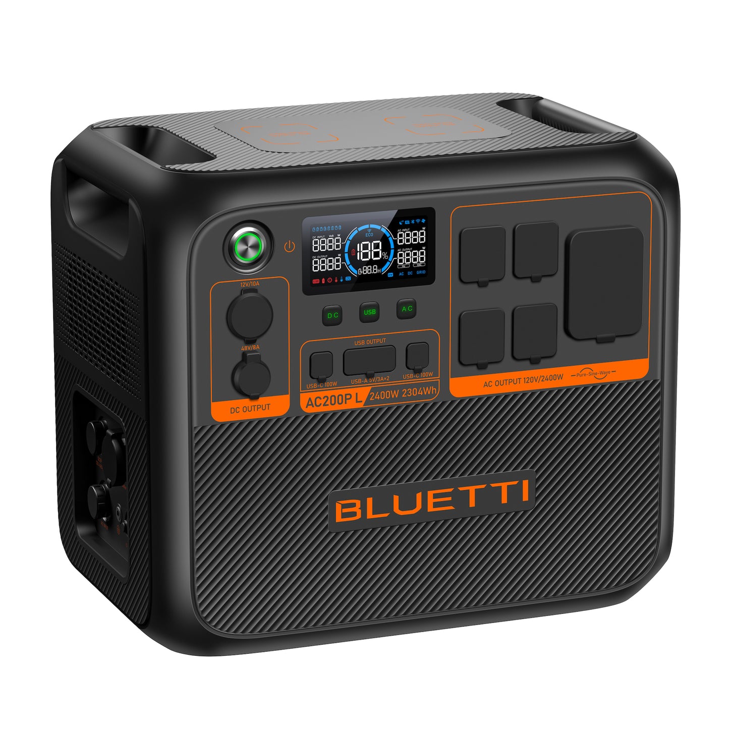 BLUETTI AC200PL 2400W Portable Power Station