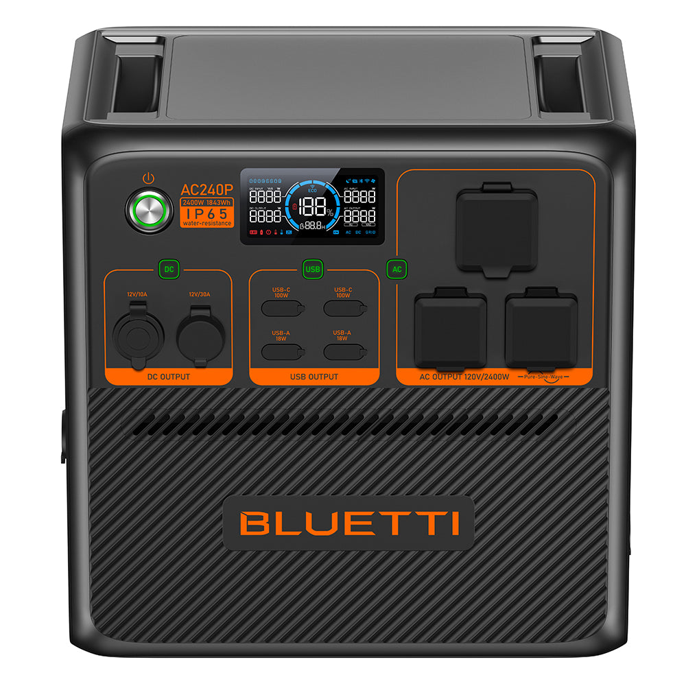 BLUETTI AC240P 2400W Portable Power Station