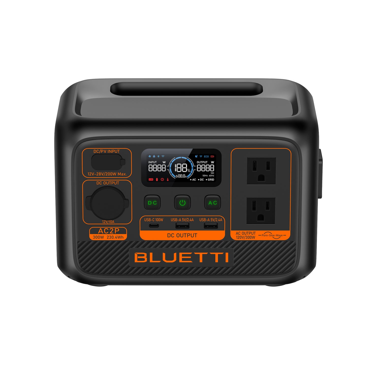 BLUETTI AC2P 300W Portable Power Station