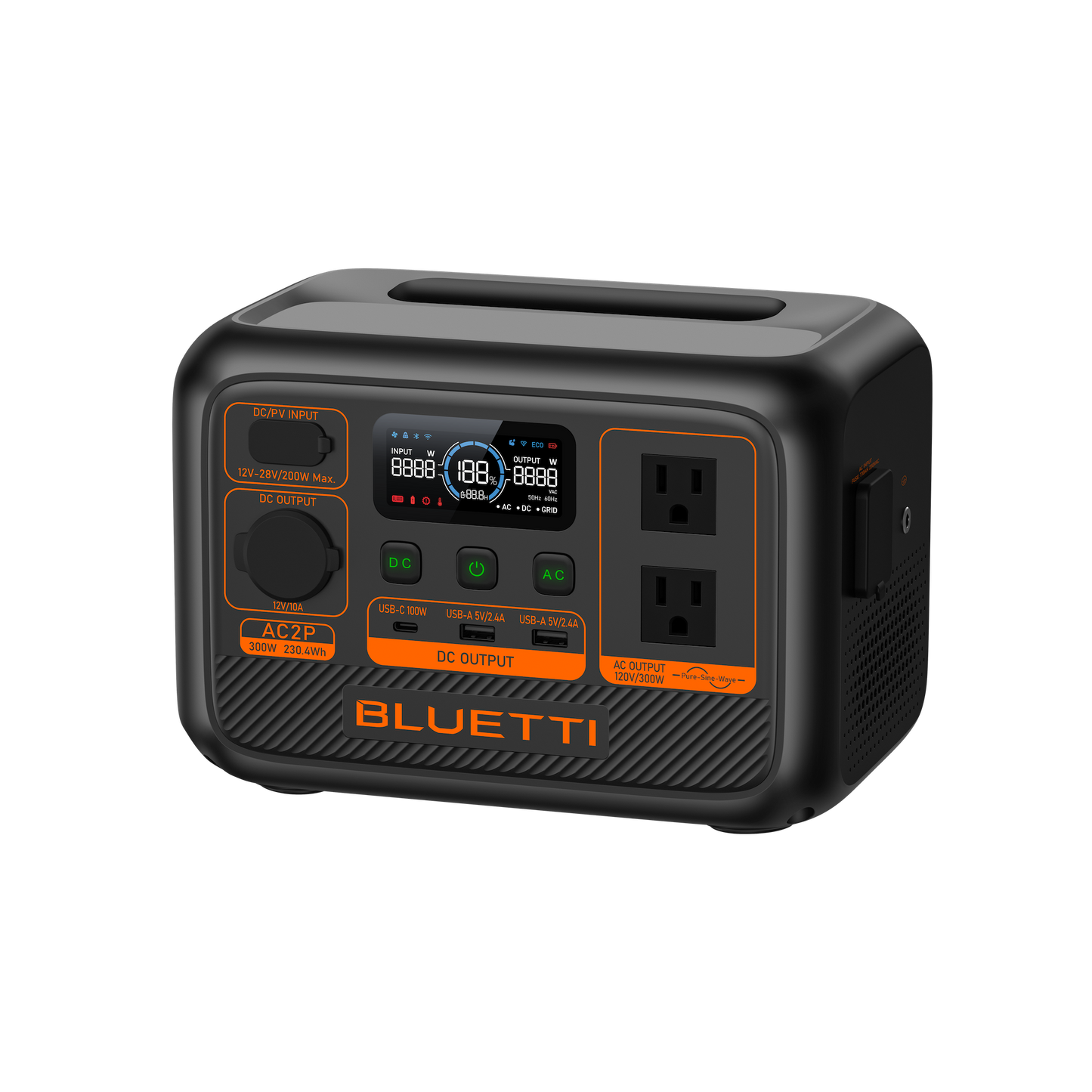 BLUETTI AC2P 300W Portable Power Station