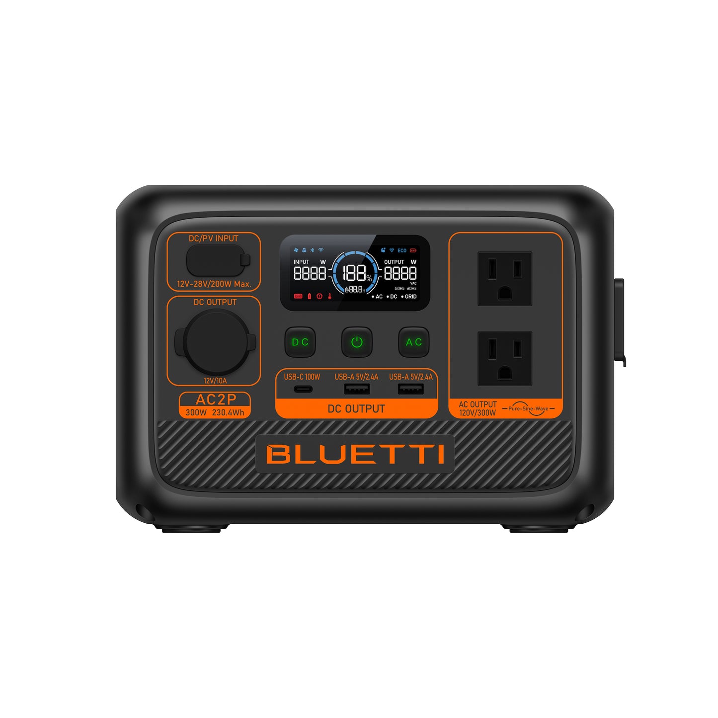 BLUETTI AC2P 300W Portable Power Station