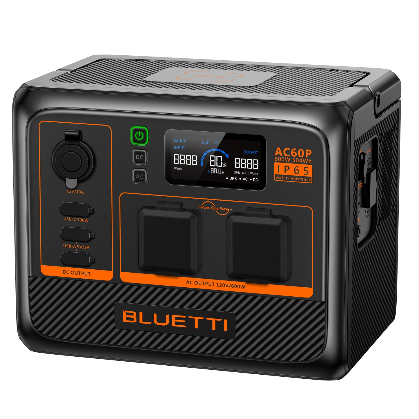 BLUETTI AC60P 600W Portable Power Station