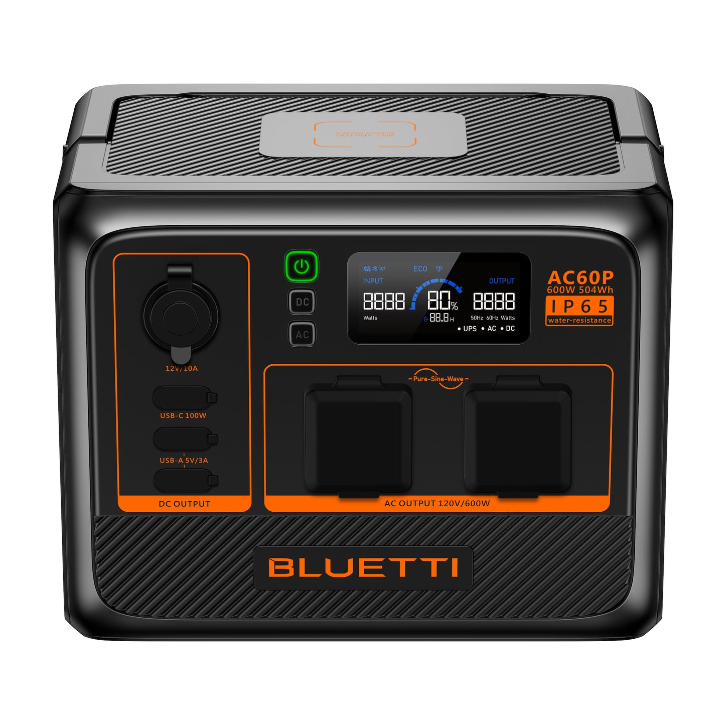 BLUETTI AC60P 600W Portable Power Station