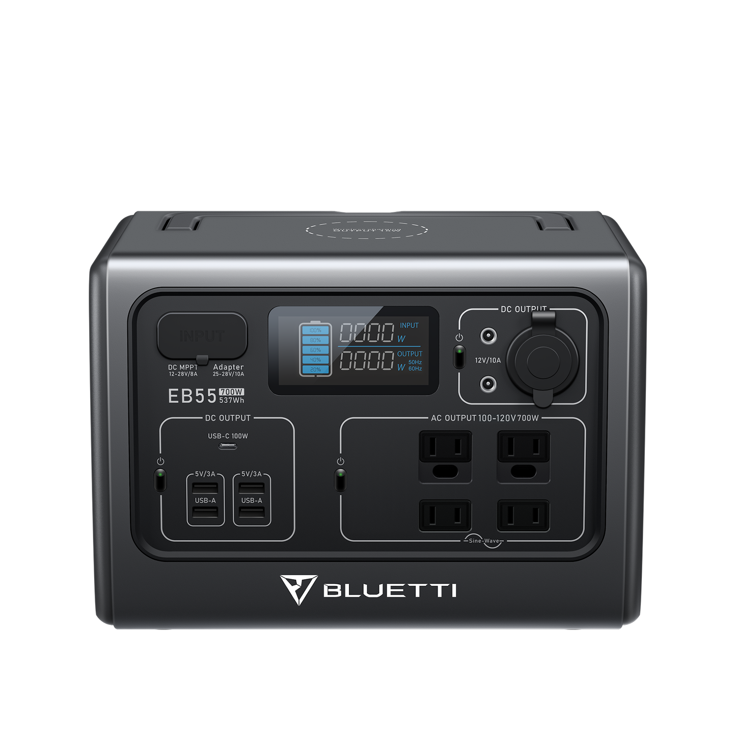 BLUETTI EB55 700W Portable Power Station