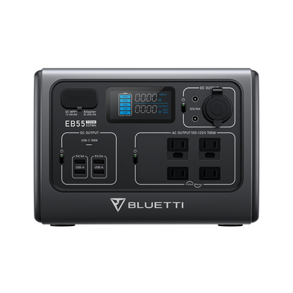 BLUETTI EB55 700W Portable Power Station