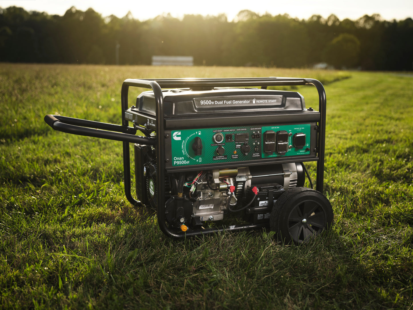 Cummins Onan P9500idf 7500W 9500W Max Dual Fuel Portable Generator